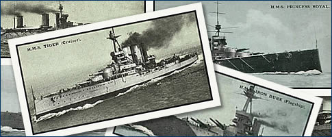 British Warships Cigarette Card Collection